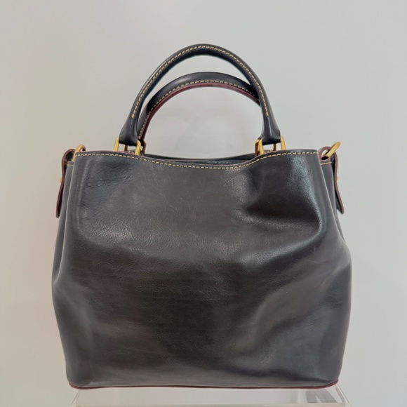 Dooney & Bourke Navy Florentine Brenna like new - Picture 6 of 13